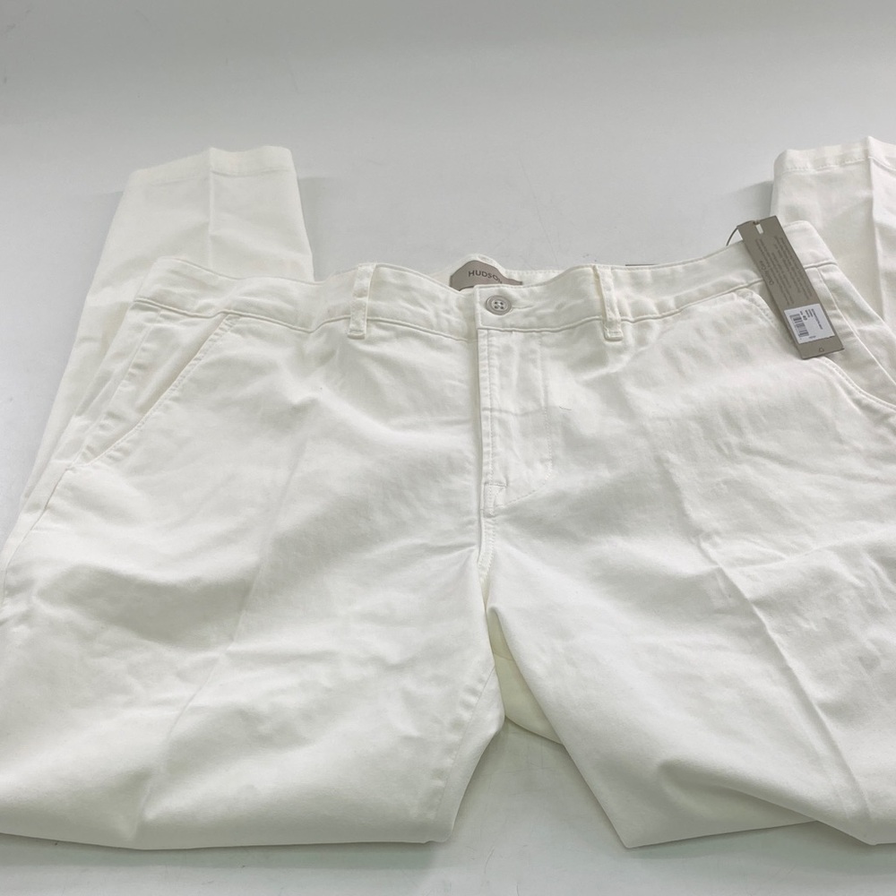 Hudson Jeans Men's White Chinos